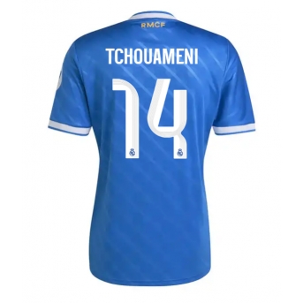 Billige Fotballdrakt Real Madrid Aurelien Tchouameni #14 Replika Tredjedrakt 2025-26 Kortermet